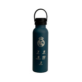 Thermos Numéro + Écusson 600ml Real Madrid Bleu