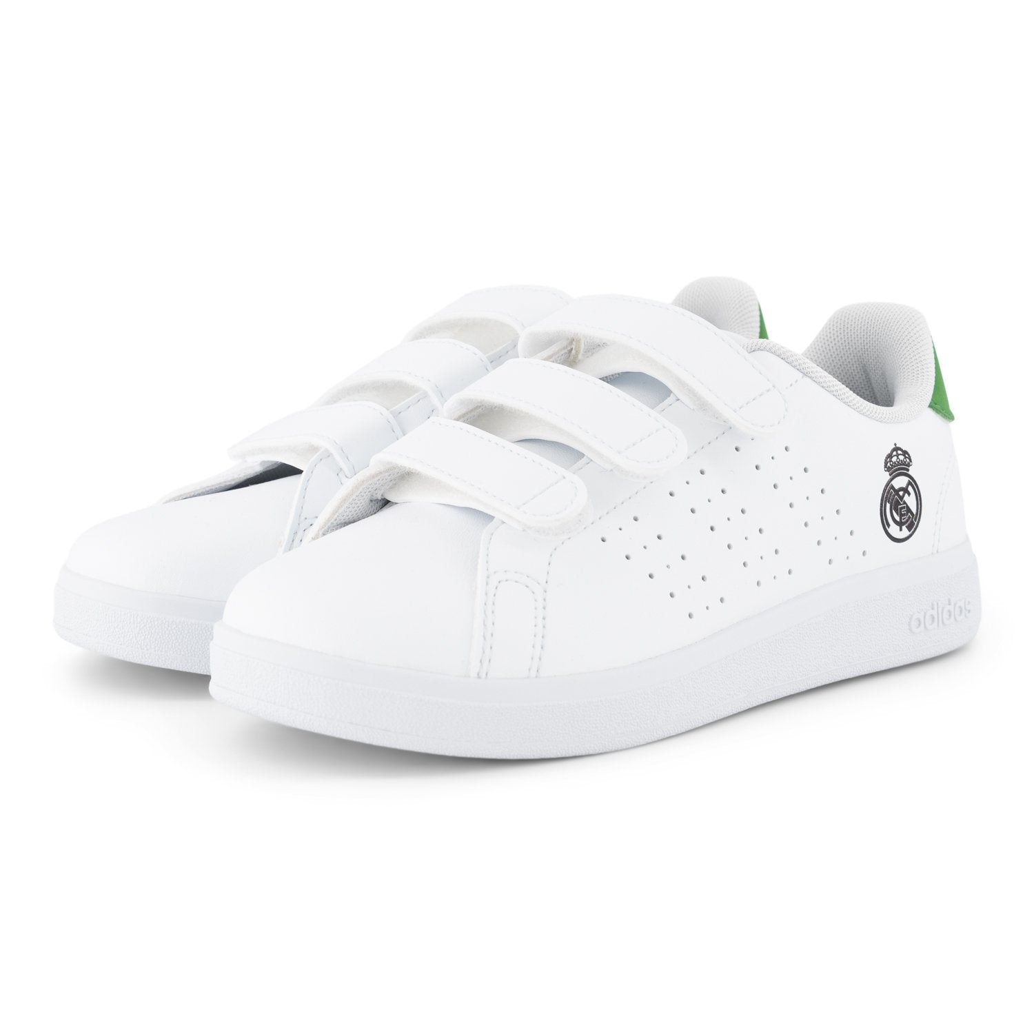 adidas Kids Advantage 2.0 Shoes White/Green