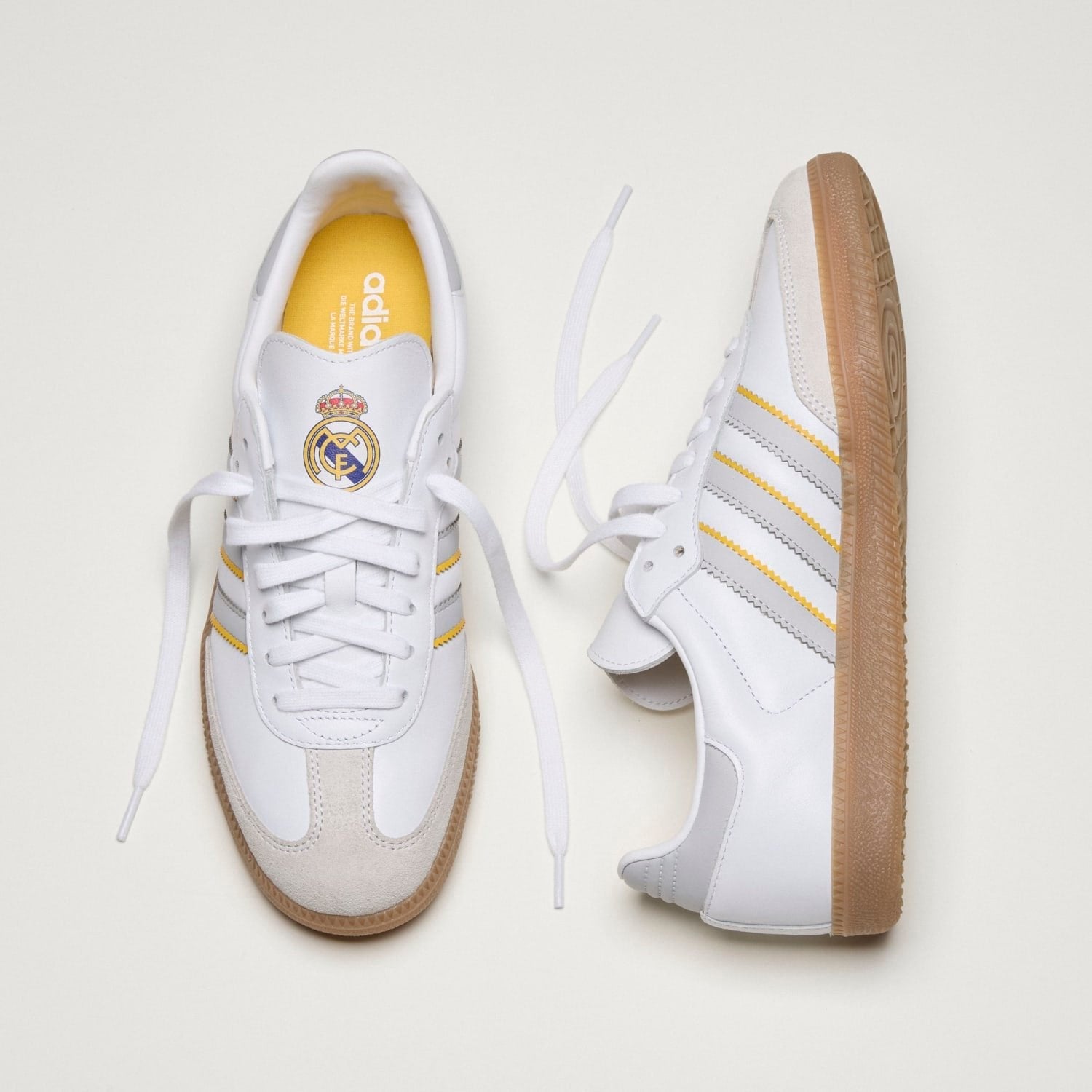 adidas Samba Real Madrid Shoes 25/26 White – The Official Real