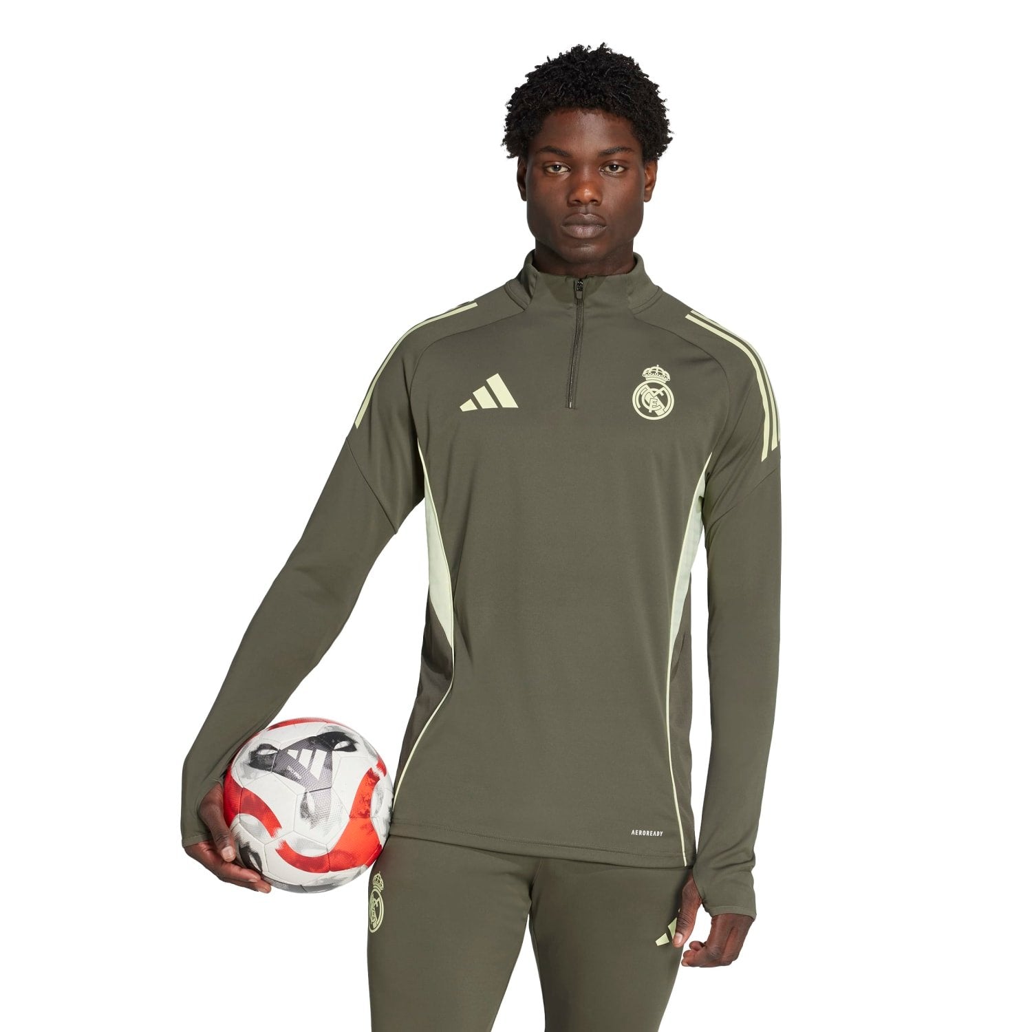 Mens adidas Training Top 25/26 Dark Olive