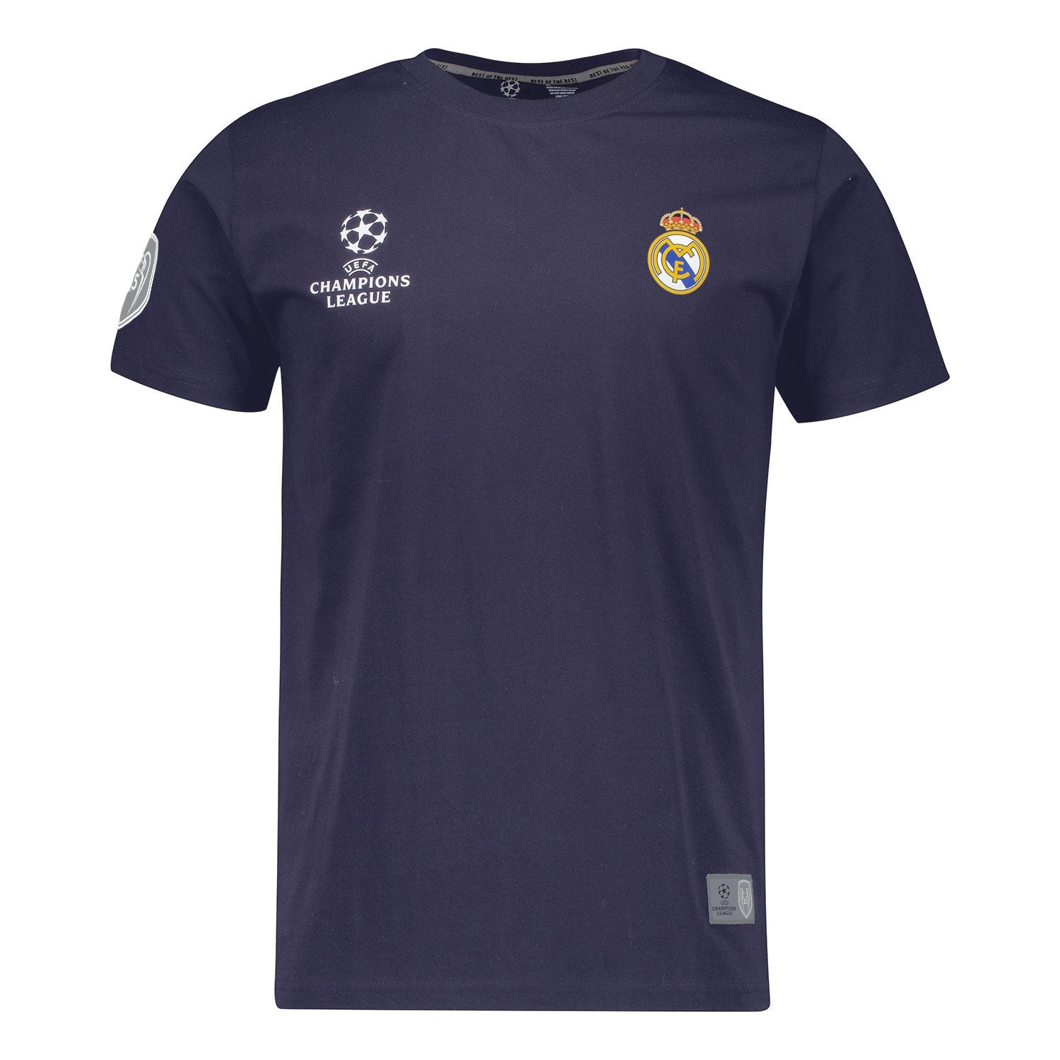 Mens T-Shirt Black | UEFA Champions League 15 – The Official Real