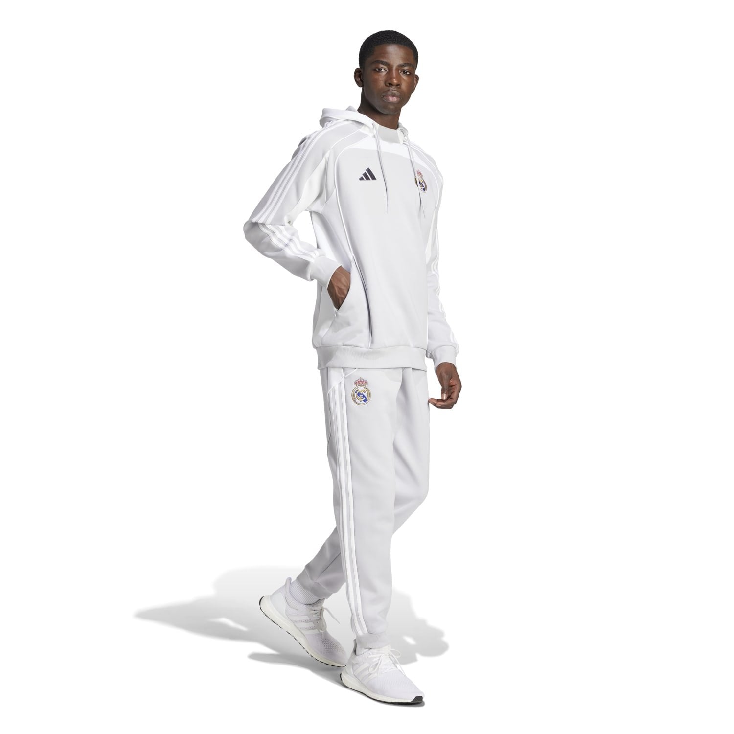 Mens adidas Urban Purist Hoodie 25/26 Grey – Official Real Madrid