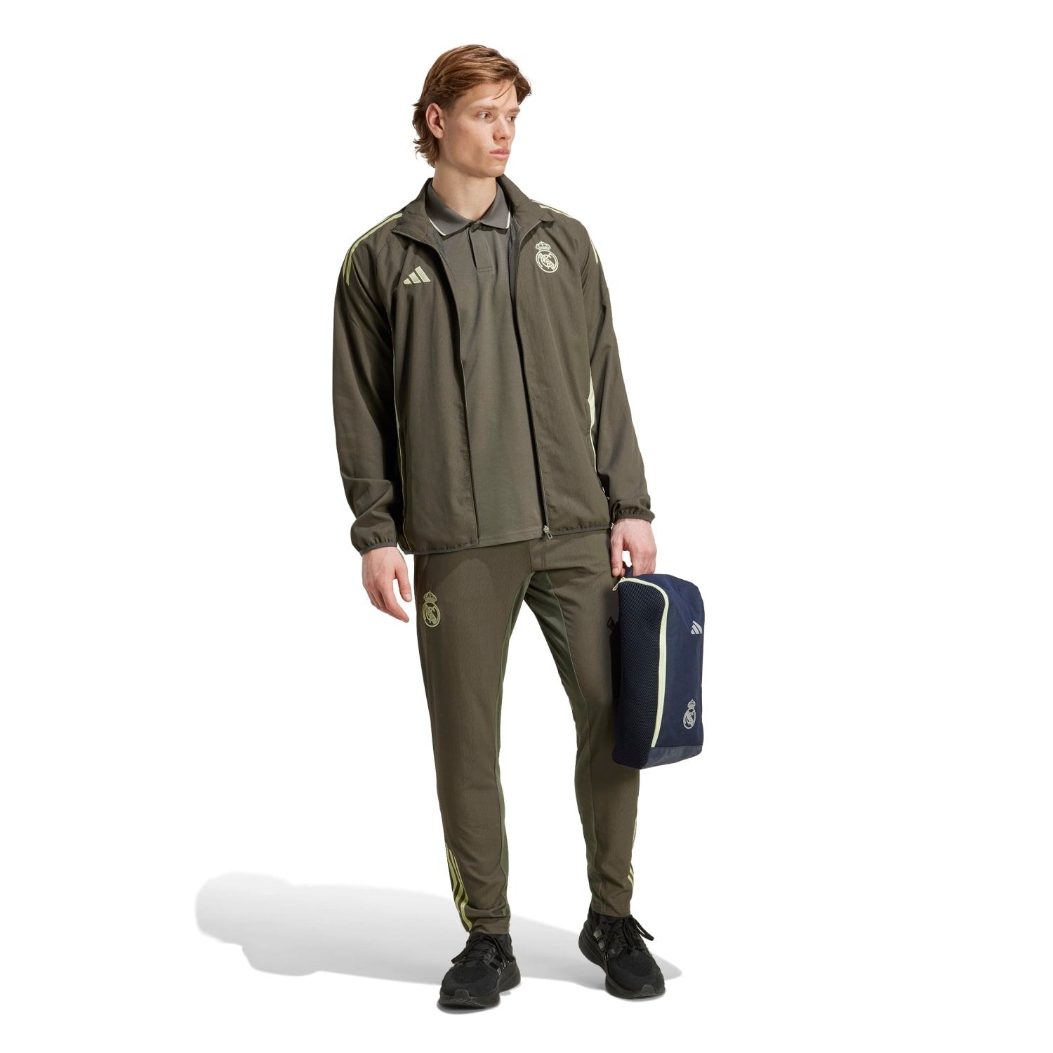 Mens adidas Training Polo 25/26 Dark Olive