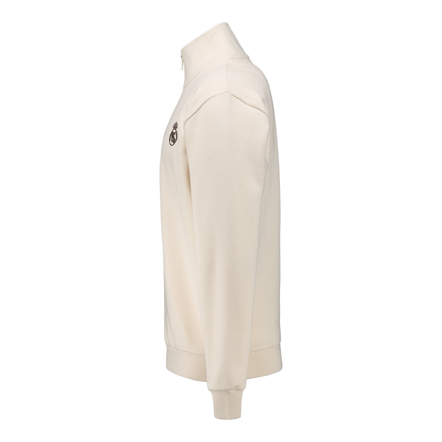 Mens Classic Zip Sweatshirt Beige – Official Real Madrid Store