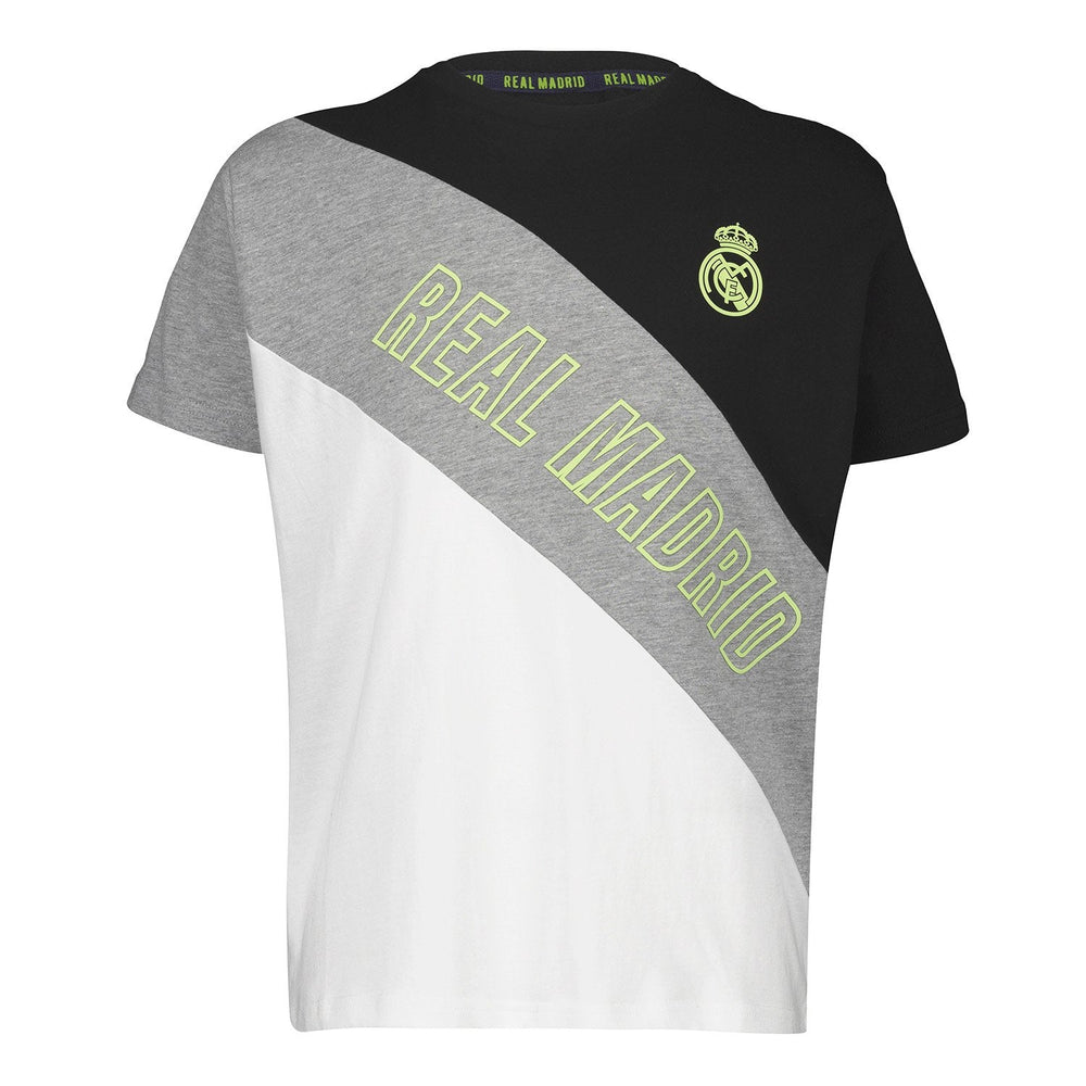 Kids T-Shirt Fan Kids Color Block Multicolor Real Madrid