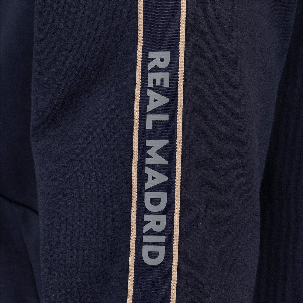 Mens Tape Jacket Navy Real Madrid