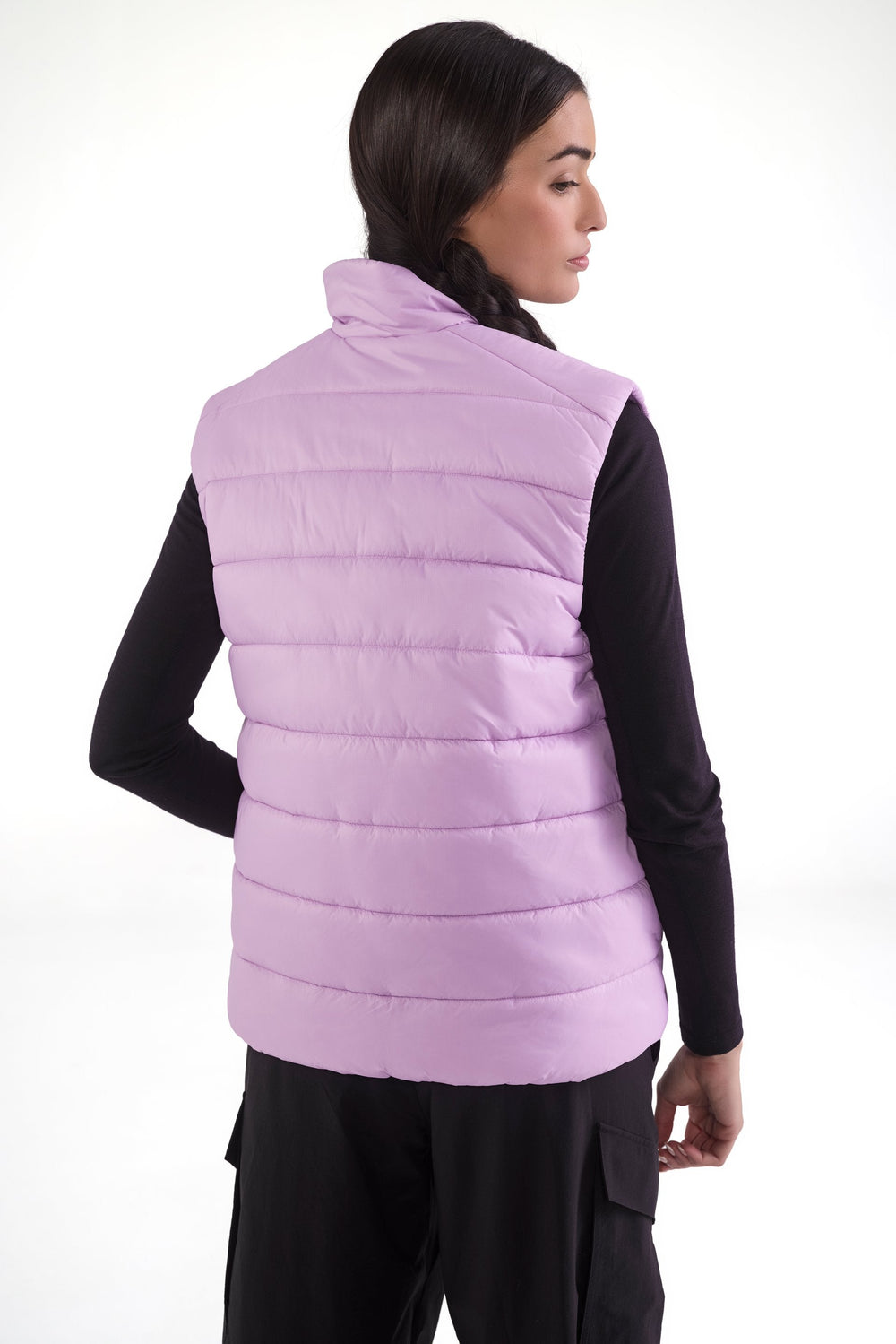 Womens adidas Terrex CLIMAWARM Rain Padded Vest Pink