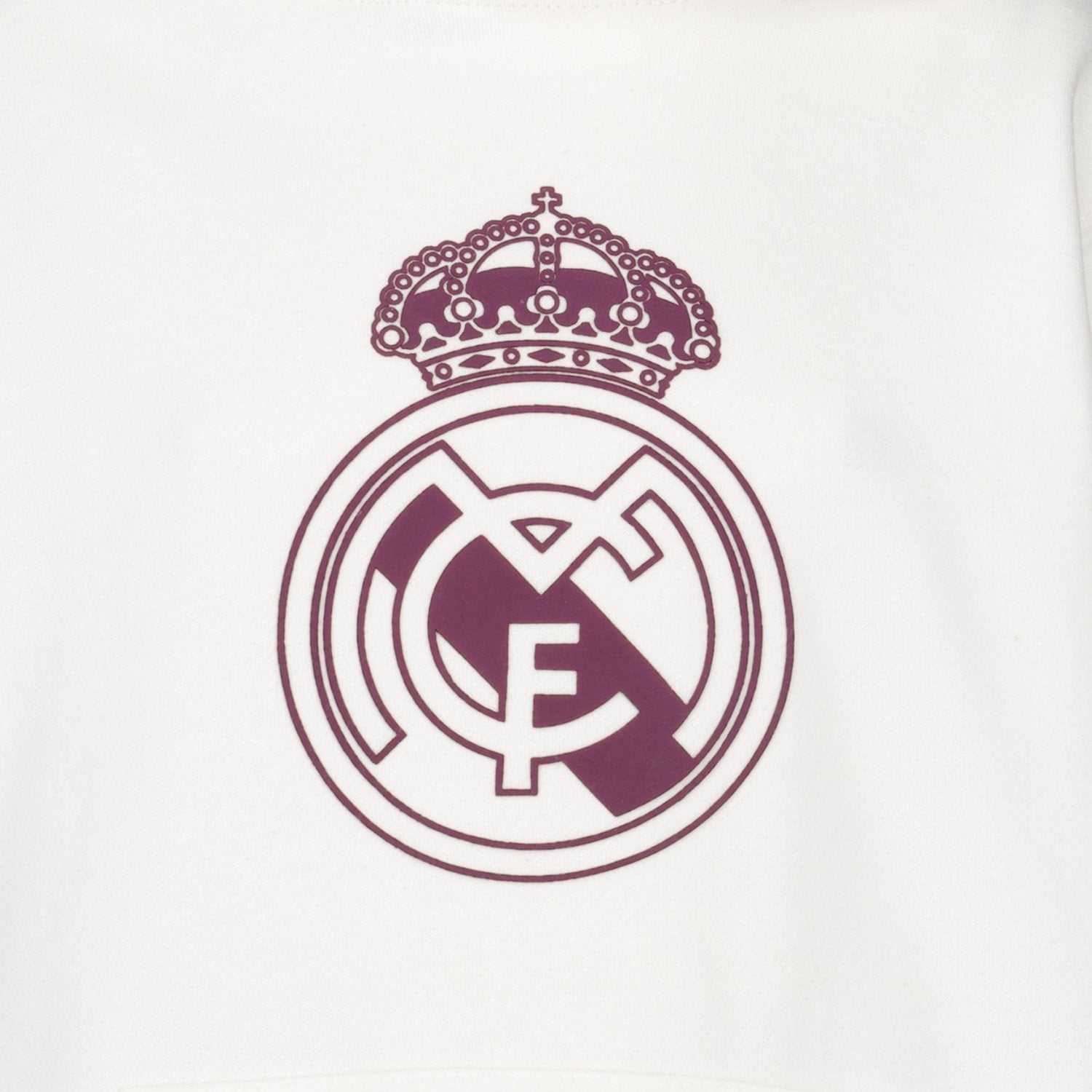 Kids Color Crest Hoodie Off White Real Madrid