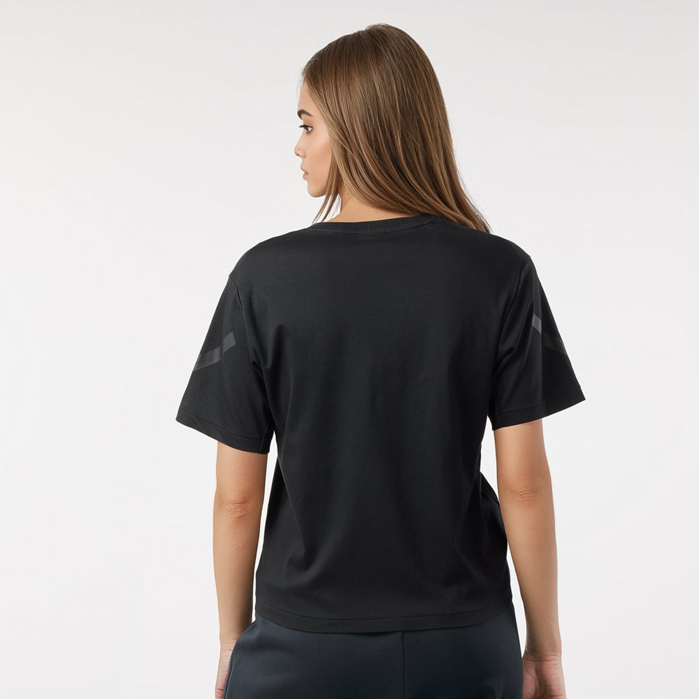 Womens adidas Real Urban T-Shirt Black