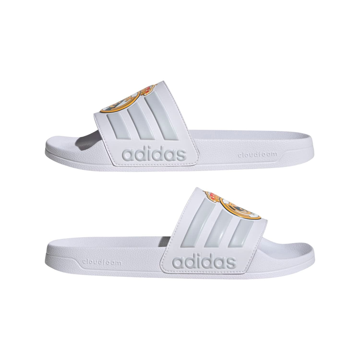 adidas Adilette Real Madrid Slides 25/26 White