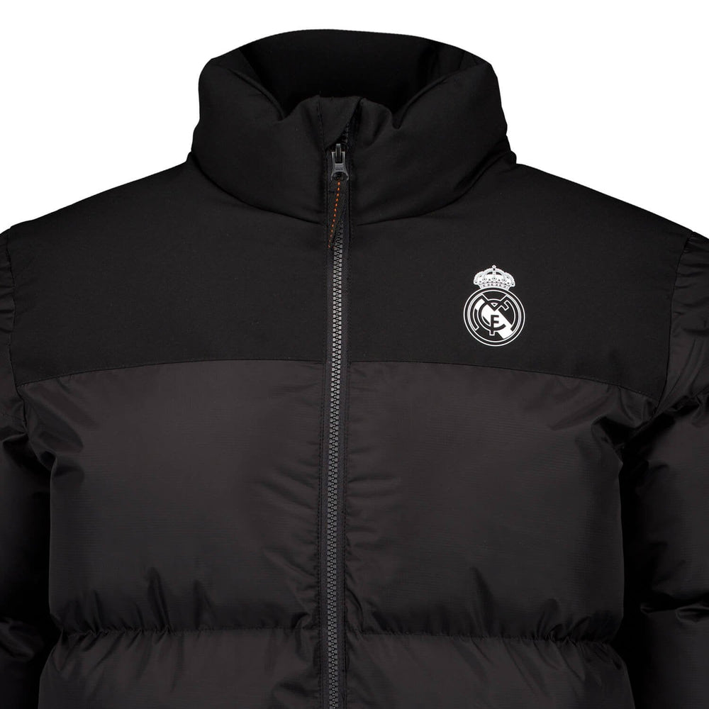 Mens Outerwear Padded Jacket Black Real Madrid