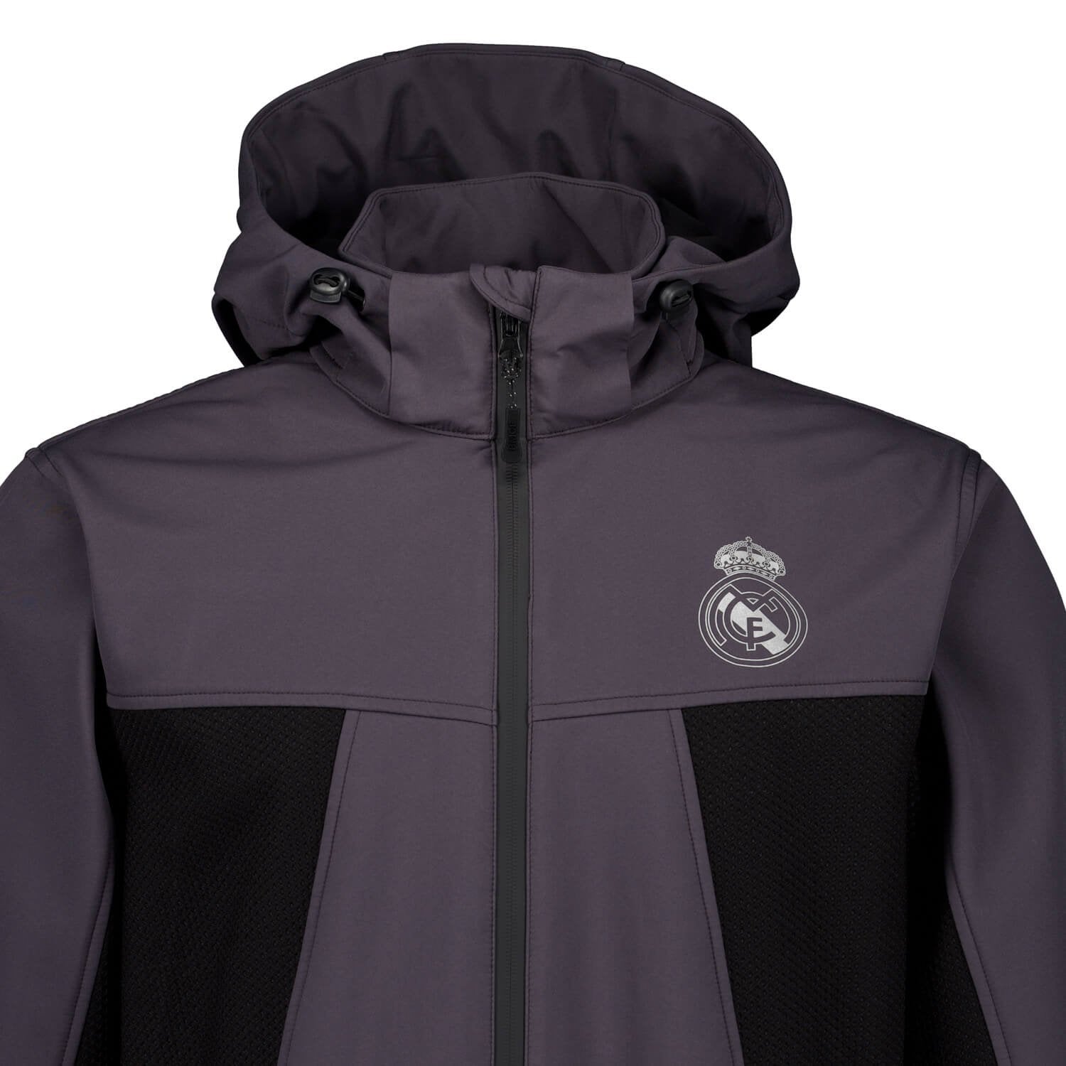  Real Madrid ナイロンジャケット グレー Mens Outerwear Softshell Jacket Dark Grey Real Madrid – Official