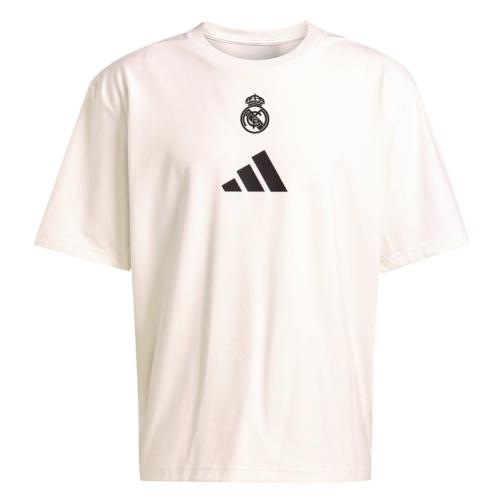 Mens adidas Real Urban T-Shirt White