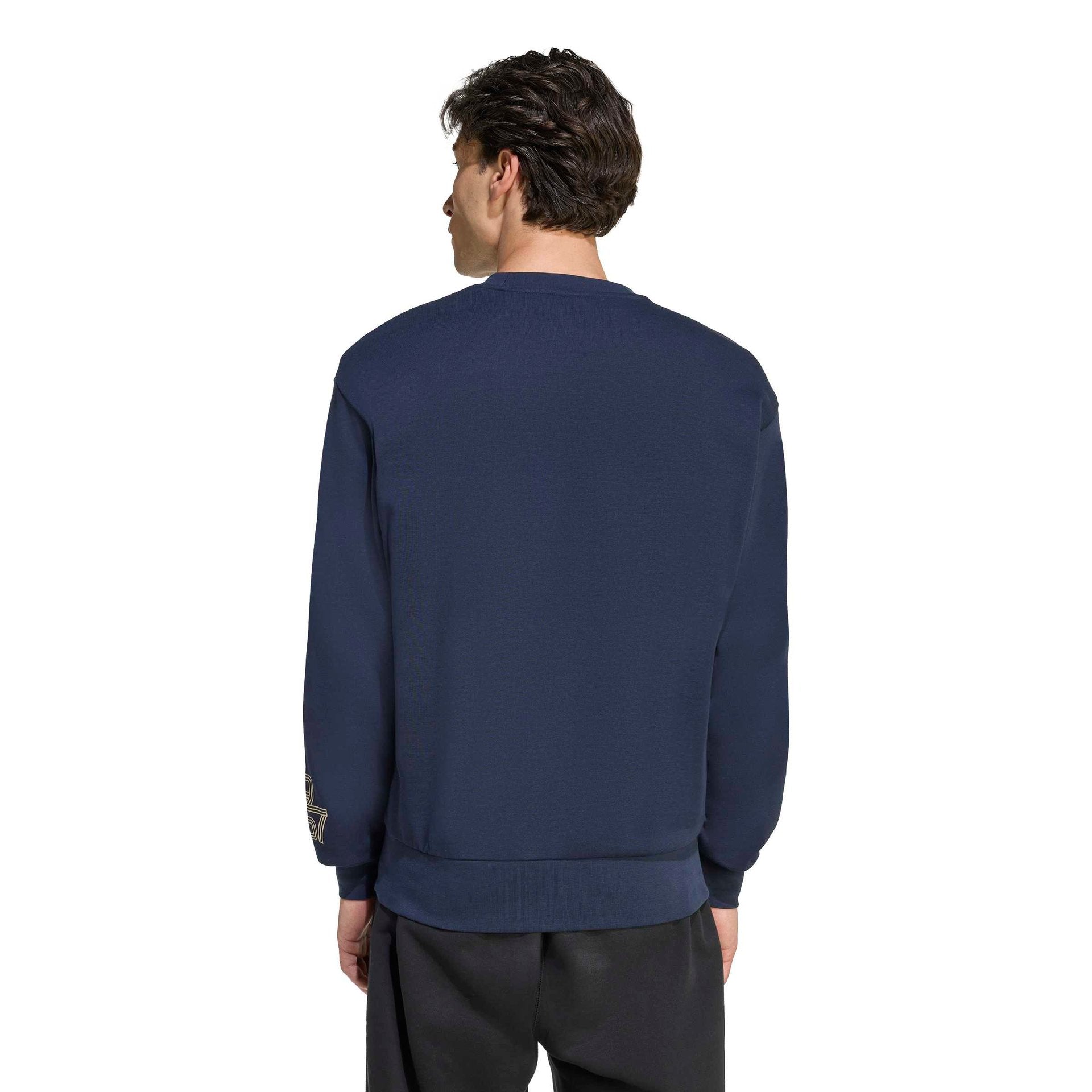 Mens adidas Heritage Pack Sweatshirt Navy | 1957