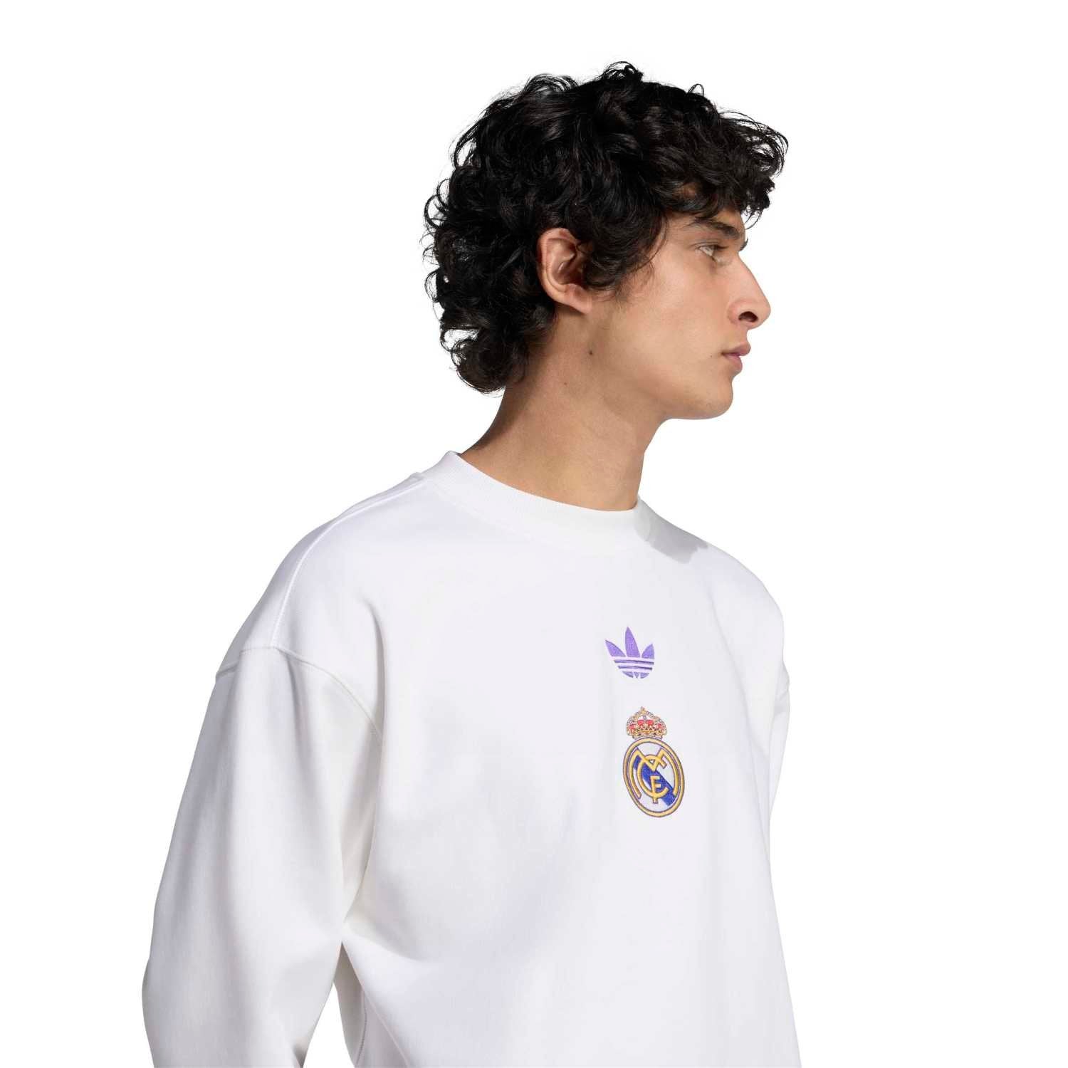 Mens adidas Originals LFSTLR Sweatshirt 25/26 White – Official