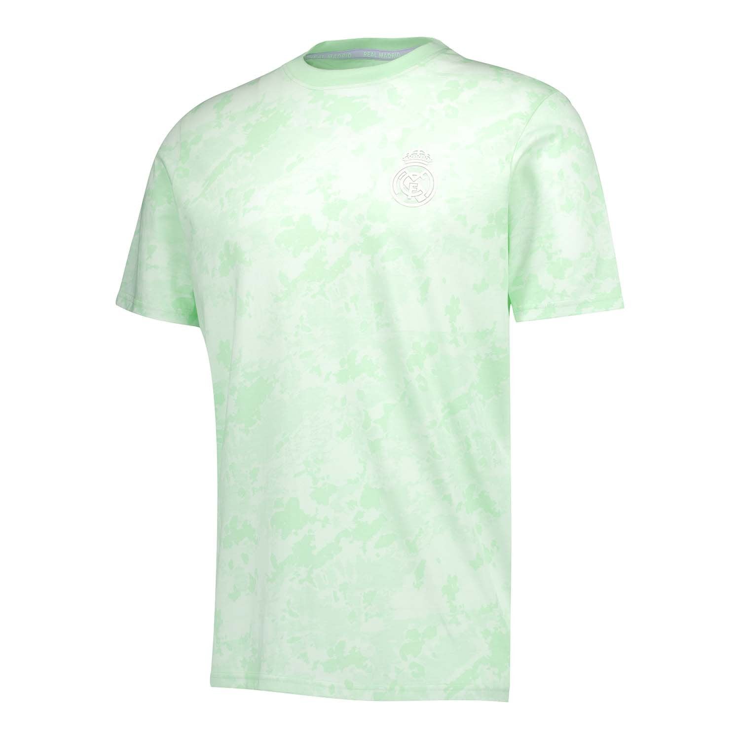 Mens Pastel AOP T-Shirt Green Real Madrid