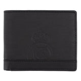Cartera Horizontal Cuero Negra Real Madrid