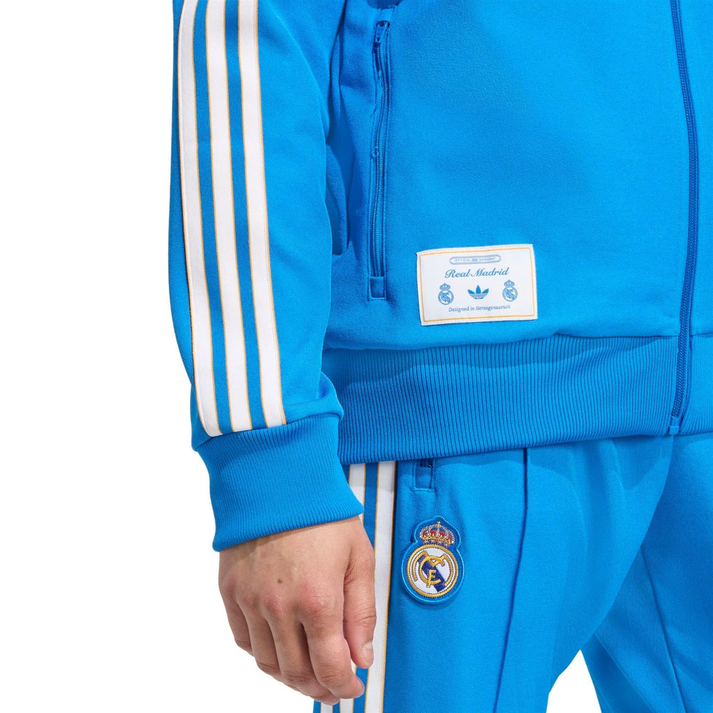 Mens adidas Originals Terrace Icons Track Top 25/26 Blue