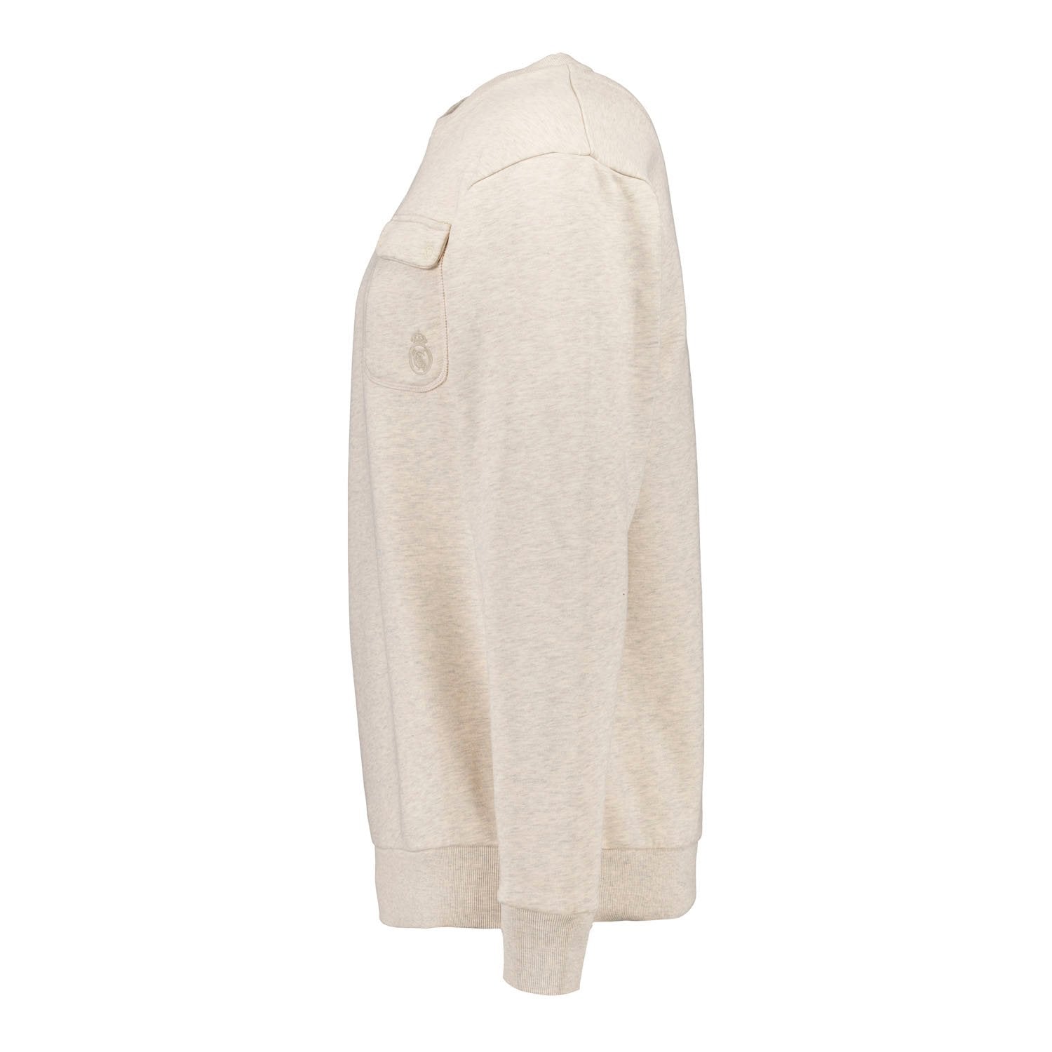 Mens Plum Noir Crew Sweat Cream