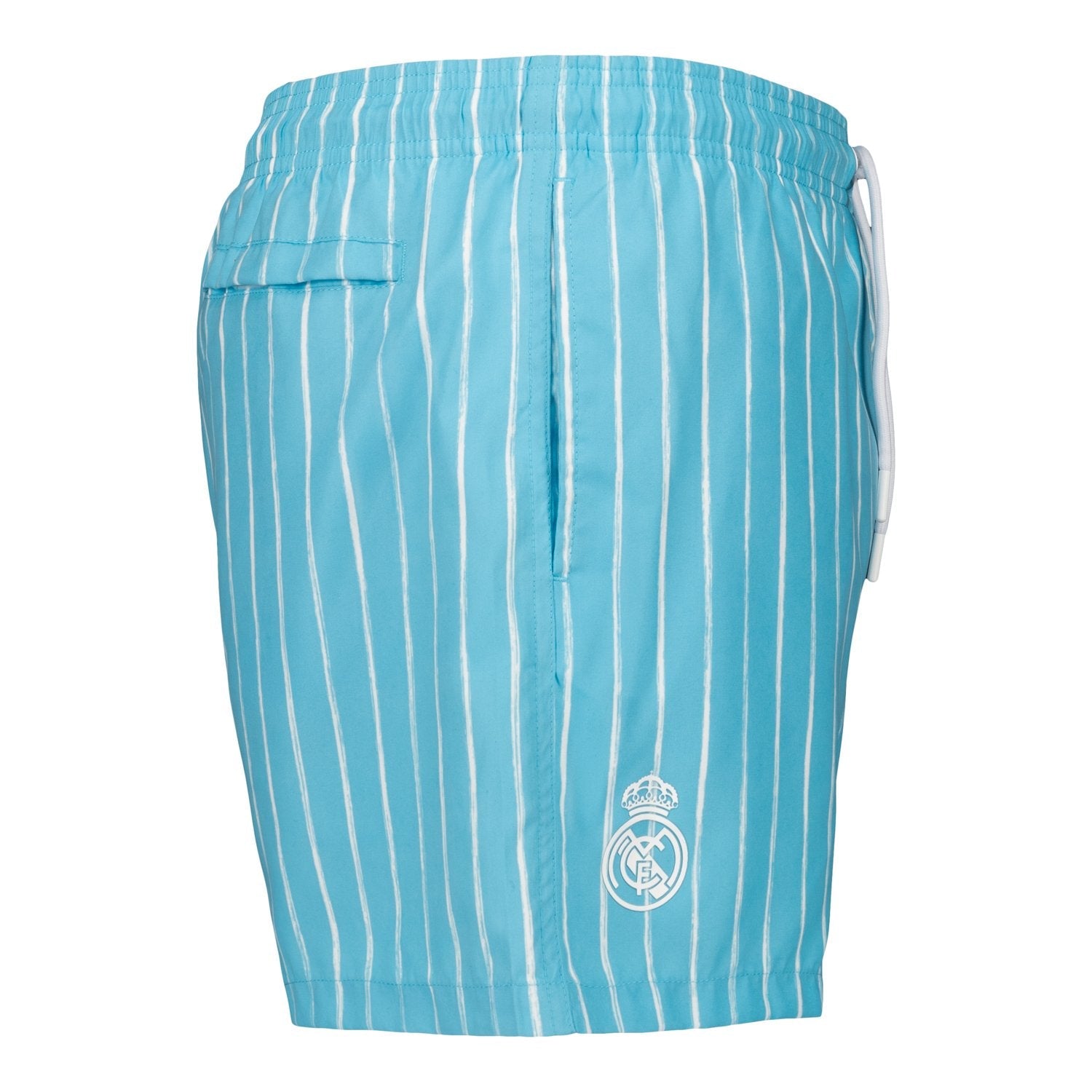 Mens Swimshort Thin Stripes Aquamarine