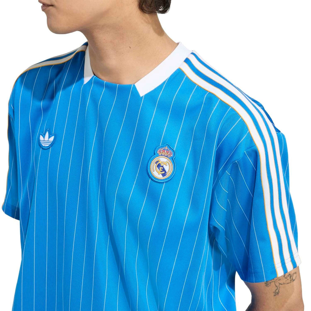Mens adidas Originals Terrace Icons Shirt 25/26 Blue