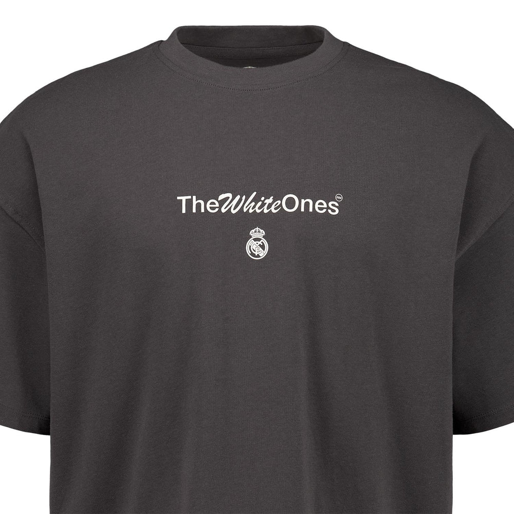 Mens The White Ones Text T-Shirt Black