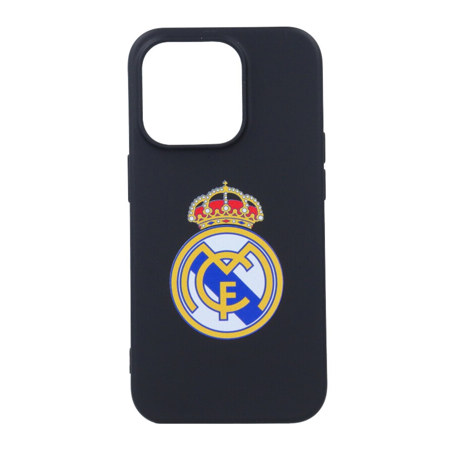 Iphone 14 ProPhone Case Crest Black Real Madrid