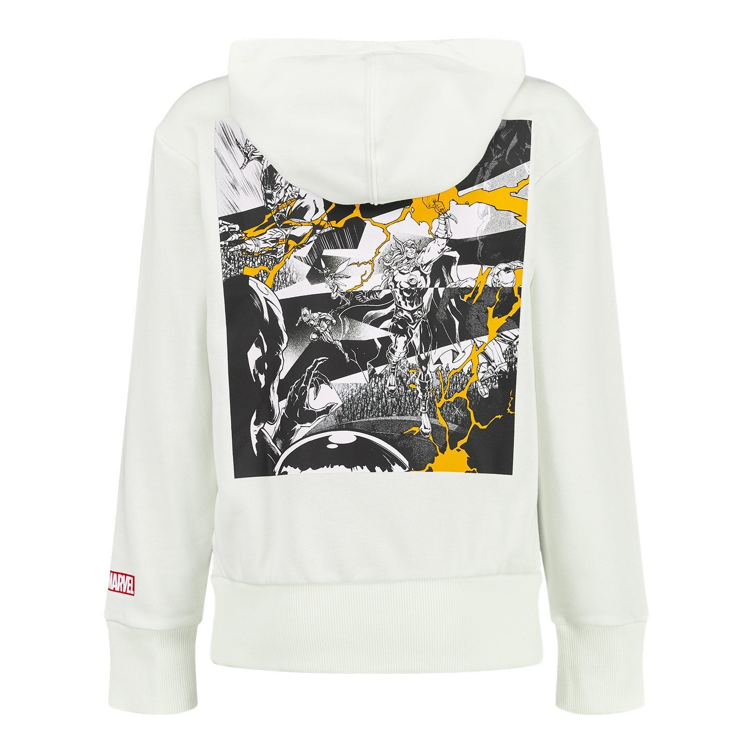 Youth adidas Marvel Hoodie 25/26 White – Official Real Madrid Store