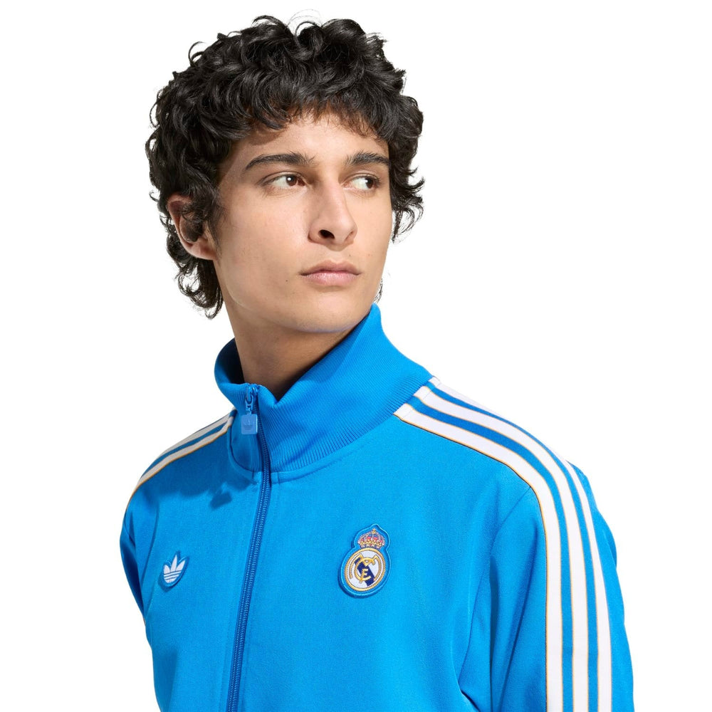 Mens adidas Originals Terrace Icons Track Top 25/26 Blue