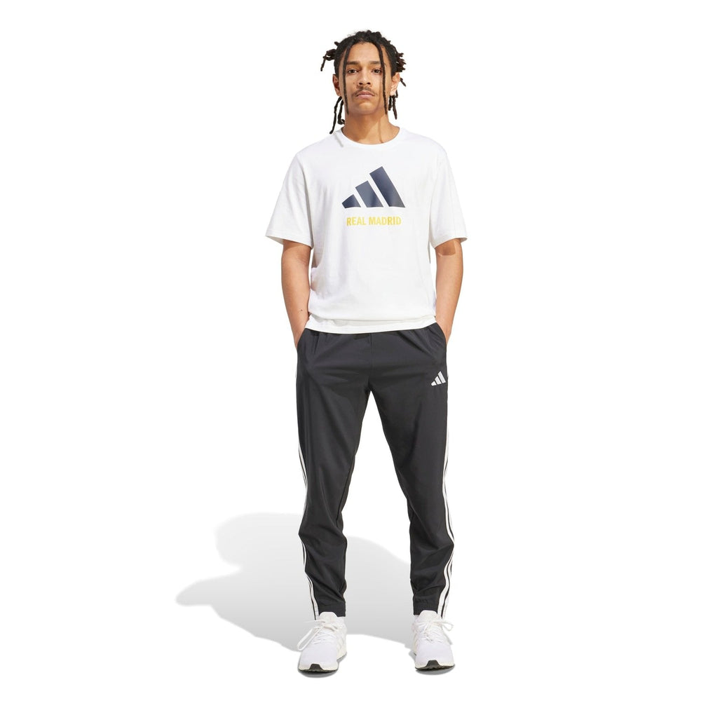 Mens adidas SZN Graphic T-Shirt 25/26 White