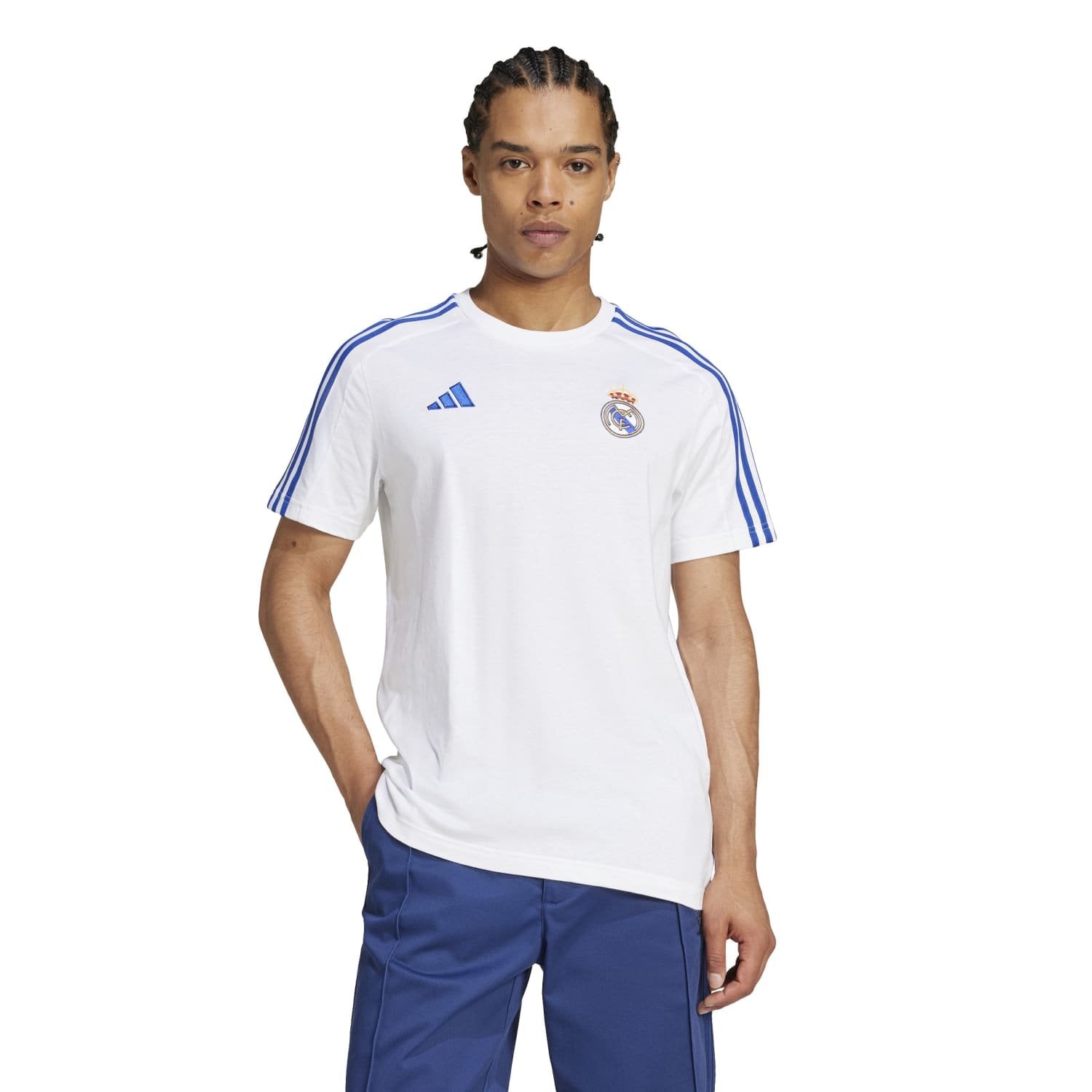 Mens adidas DNA T-Shirt 25/26 White
