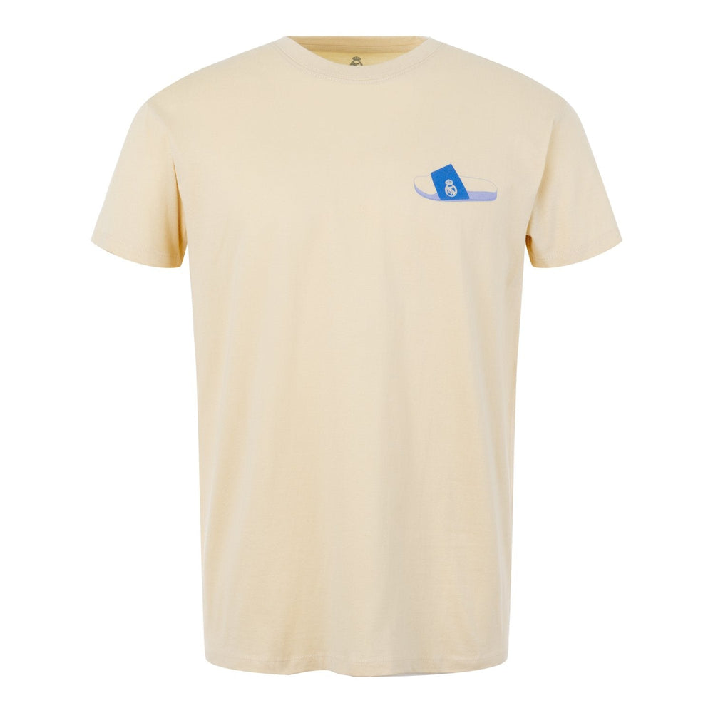 Mens Pink Summer Vibes T-Shirt Beige