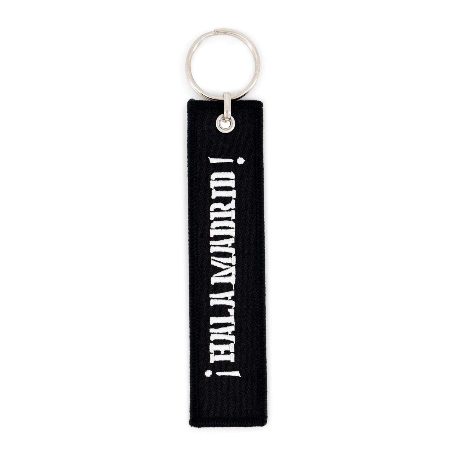 Fabric Keychain Black