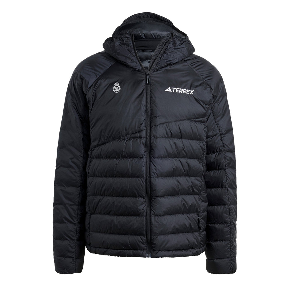 Mens adidas Terrex CLIMAWARM+ Rain Jacket Black