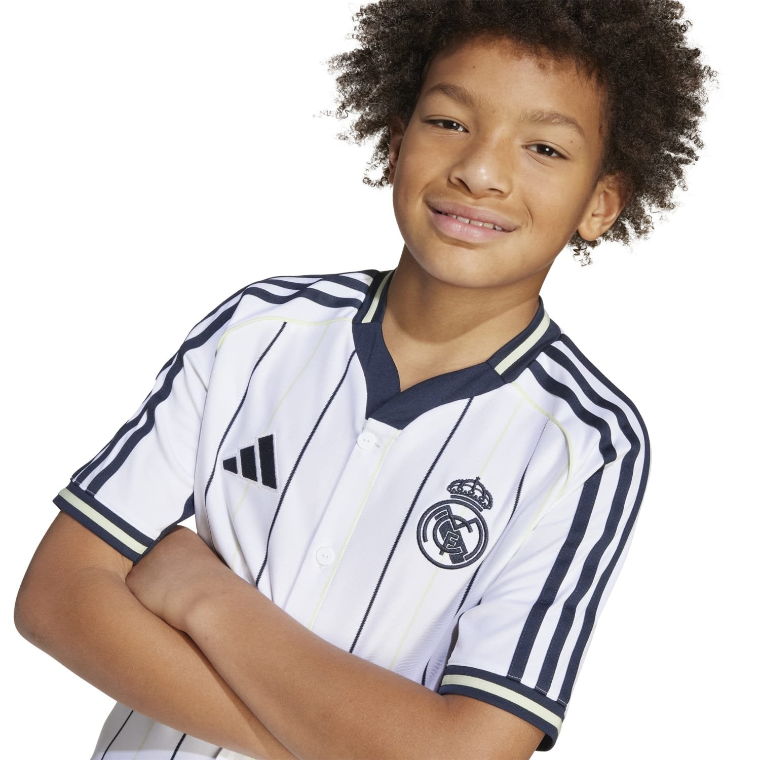 Kids adidas US Pack Shirt 25/26 White – Official Real Madrid Store