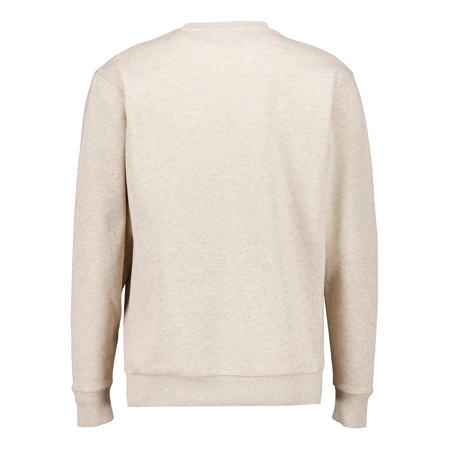 Mens Plum Noir Crew Sweat Cream