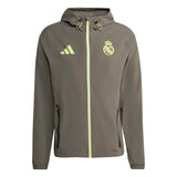 Mens Tiro Vis Tech Competition Jacket Grey/Lime Green