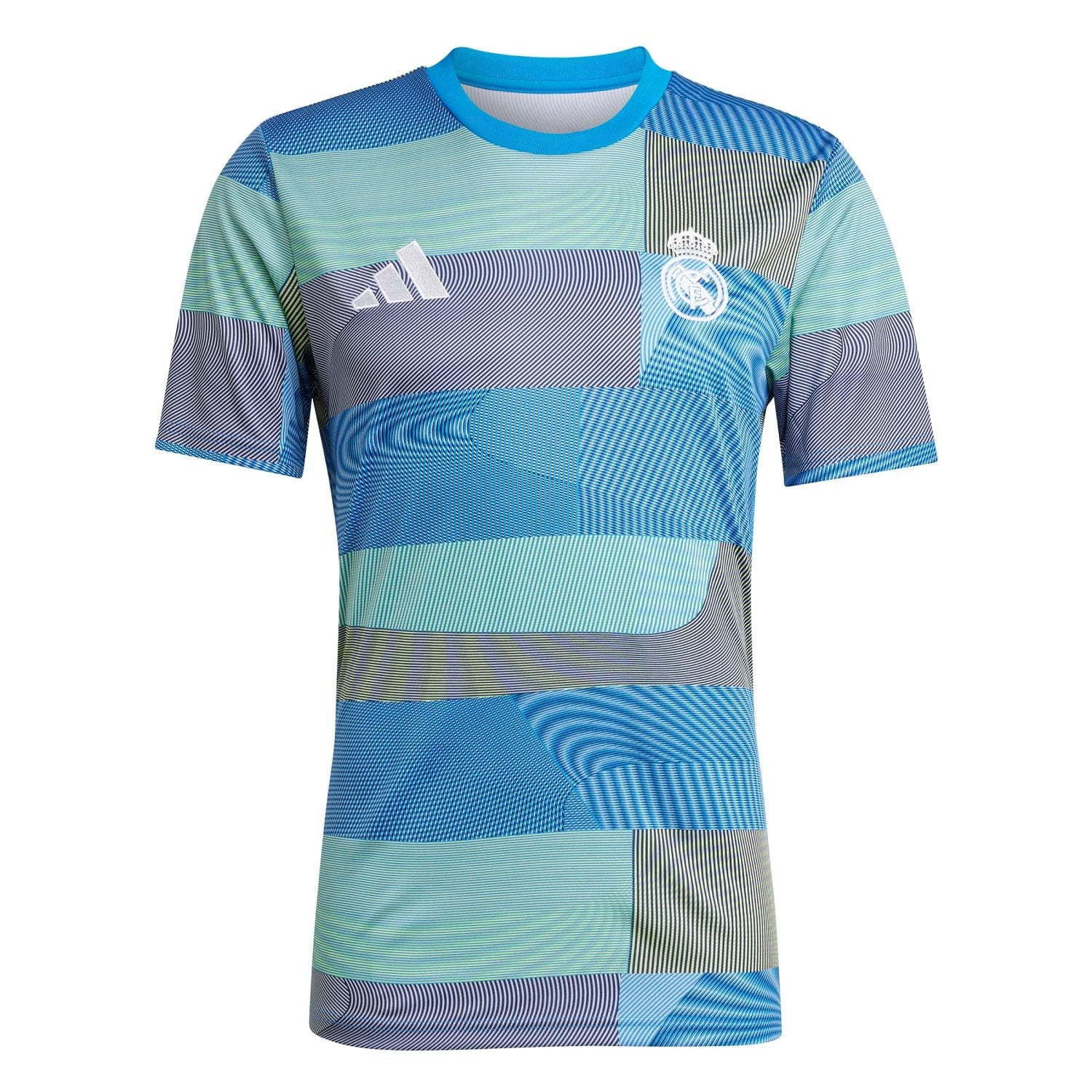 ウェア adidas Real Madrid 25/26 Warm Shirts Mens adidas Warm Up Shirt 25/26 Blue – Real Madrid Europe Store
