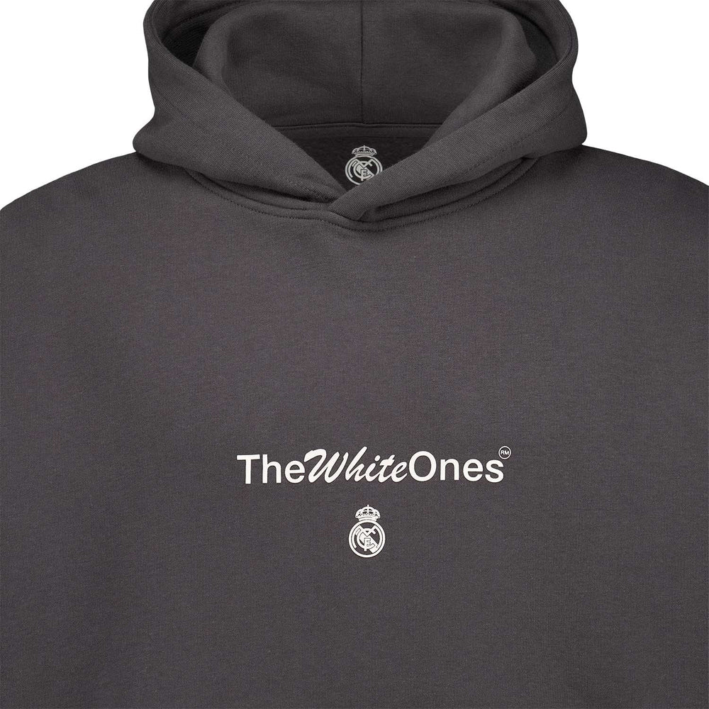 Mens The White Ones Graphic Hoodie Black