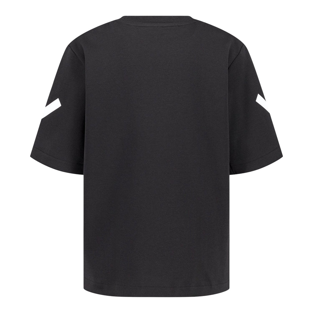 Kids Adidas Real Urban T-Shirt Black/ White