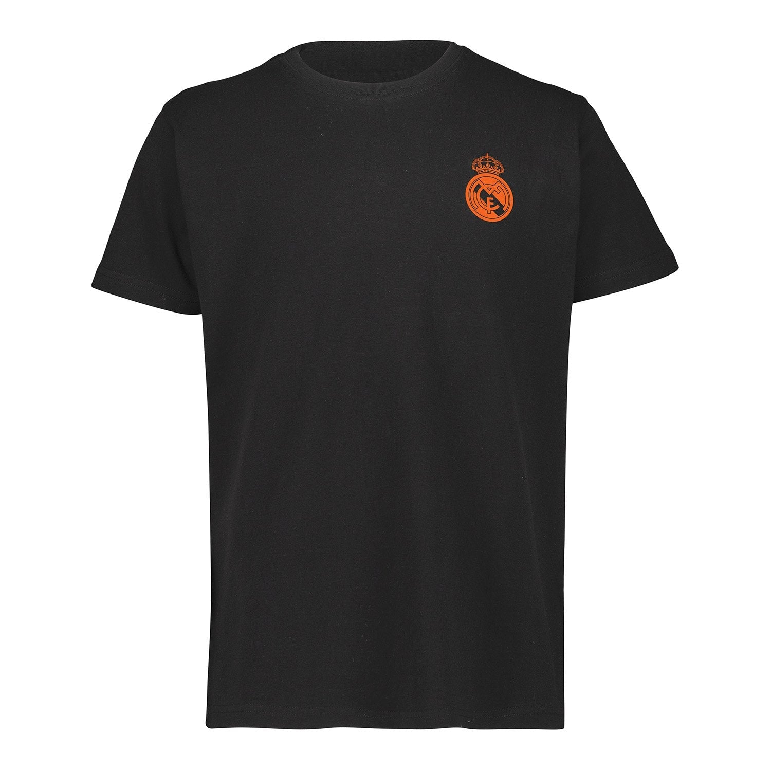 Kids Halloween Back Print T-Shirt Black Real Madrid