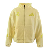 Sweat à Capuche Zippé adidas Real Urban Jaune femmes