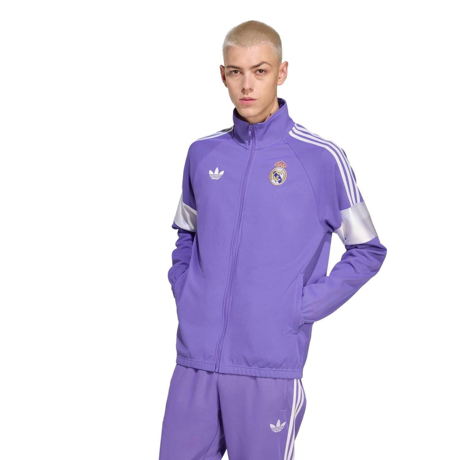 Mens adidas Originals LFSTLR Track Top 25/26 Purple – The Official