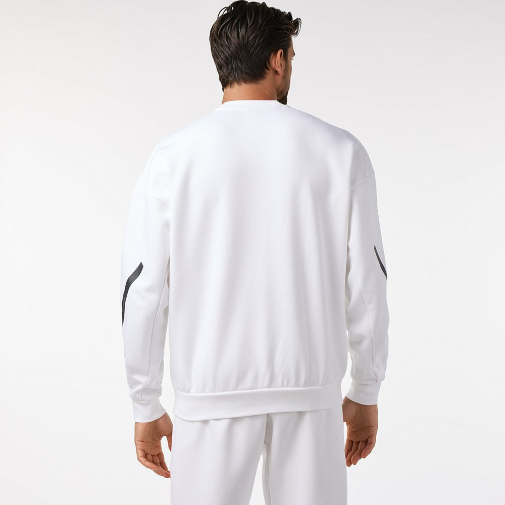 Mens adidas Real Urban Crew Sweatshirt White