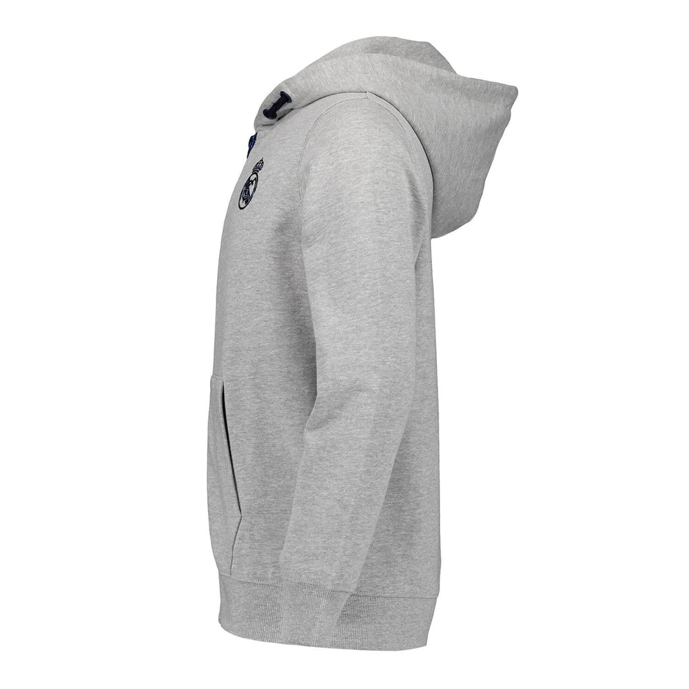 Kids Tracksuit Fan Kids Ombre Zip Grey Melange Real Madrid