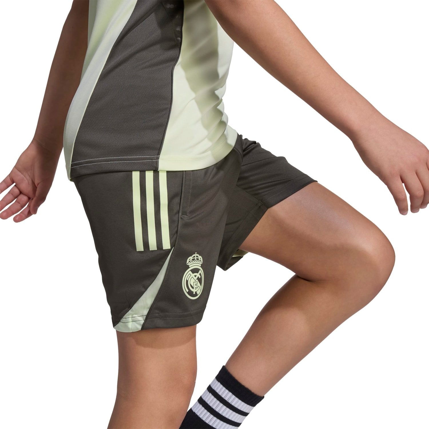 Kids adidas Training Shorts 25/26 Dark Olive
