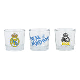 Real Madrid 3-Pack 50ml Shot Glasses