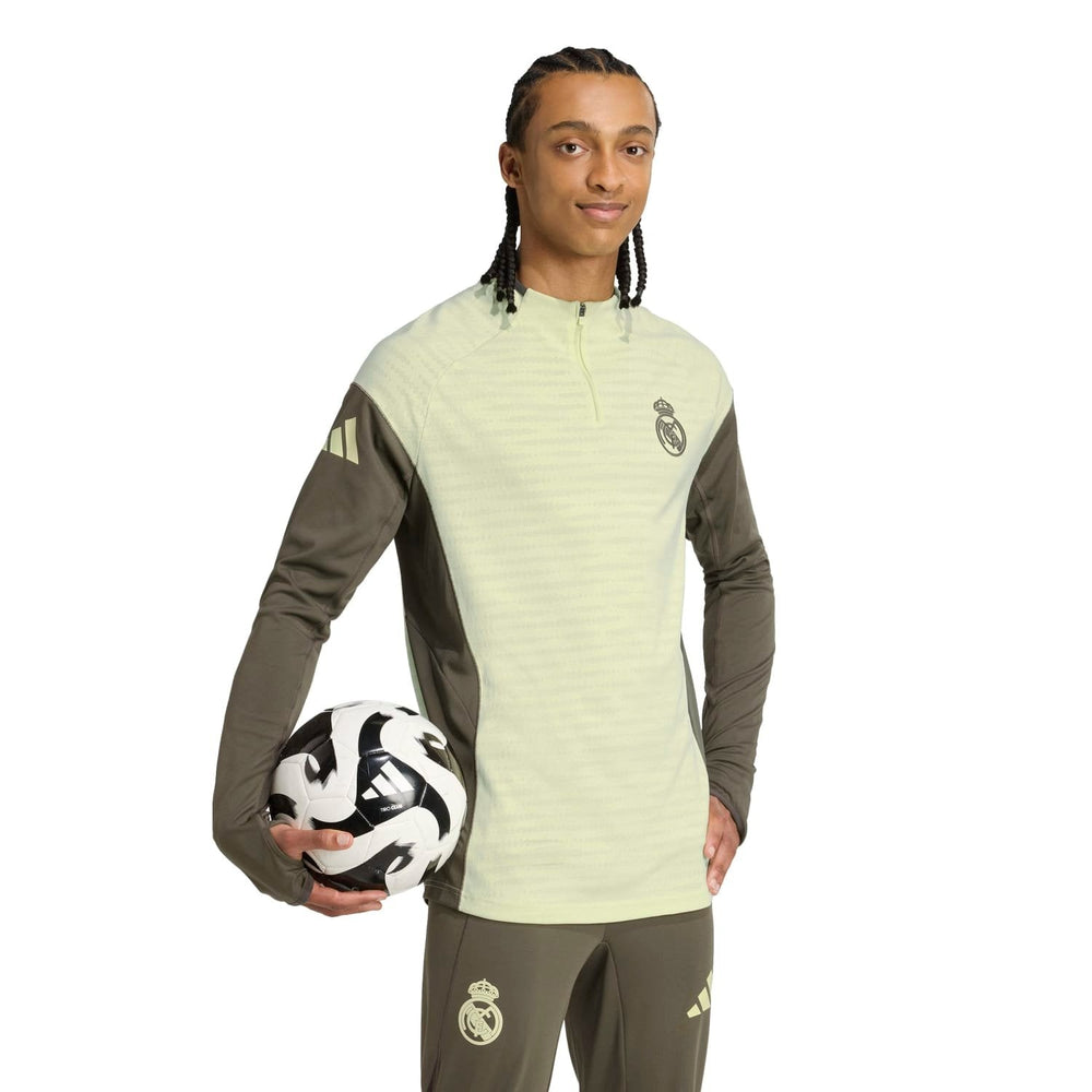 Mens adidas Pro Training Top 25/26 Lime Green