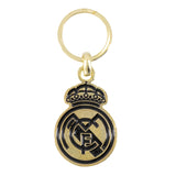 Real Madrid Black/Gold Crest Keychain