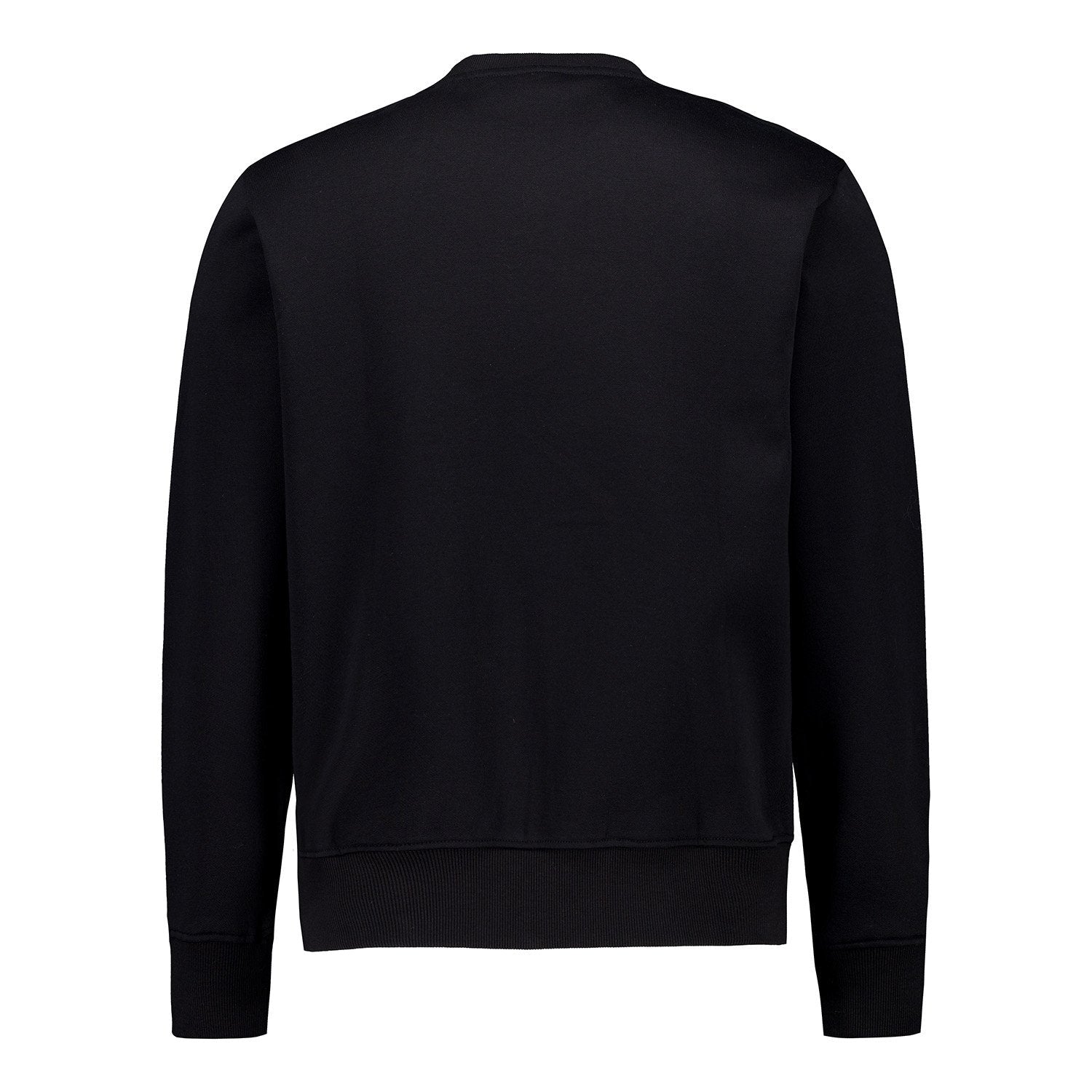 Mens Blackout Sweatshirt Crest Black Real Madrid